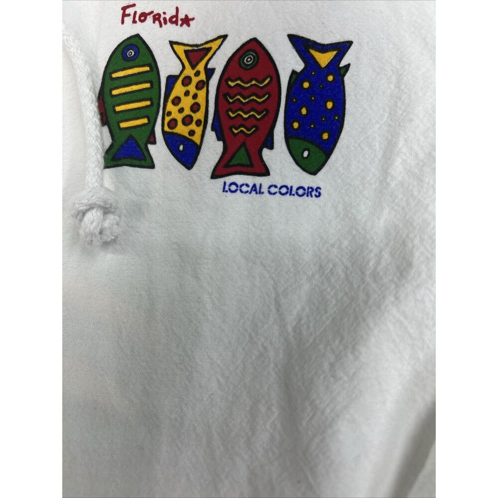 Cottonseed Wear Womens Sun-N-Fun Florida Full Zip Long Sleeve Hoodie Jacket S